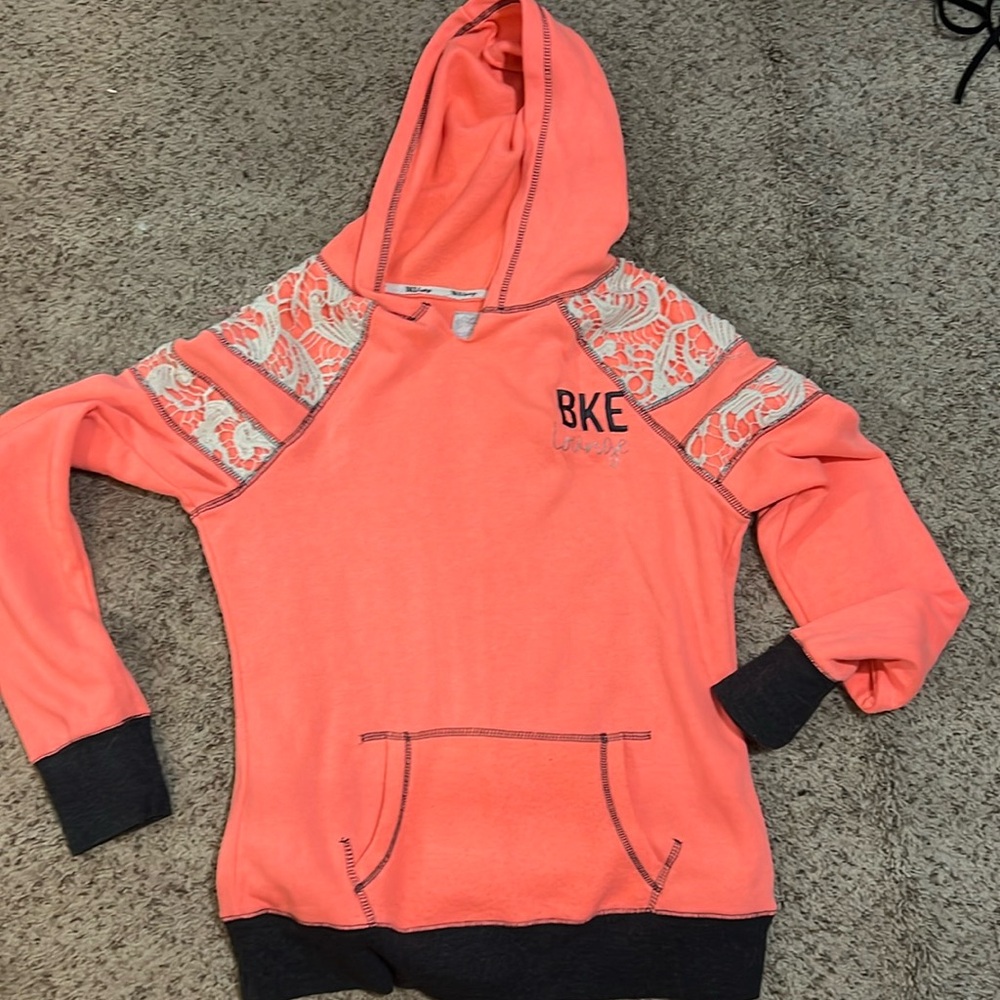 Buckle brand coral hoodie